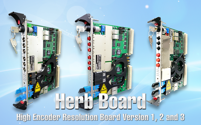 High Encoder Resolution Board Version 1, 2 and 3